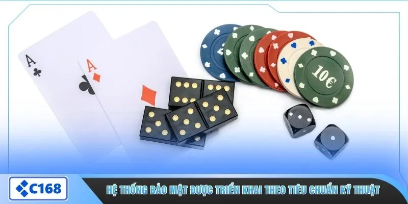 Hệ thống bảo mật được triển khai theo tiêu chuẩn kỹ thuật 